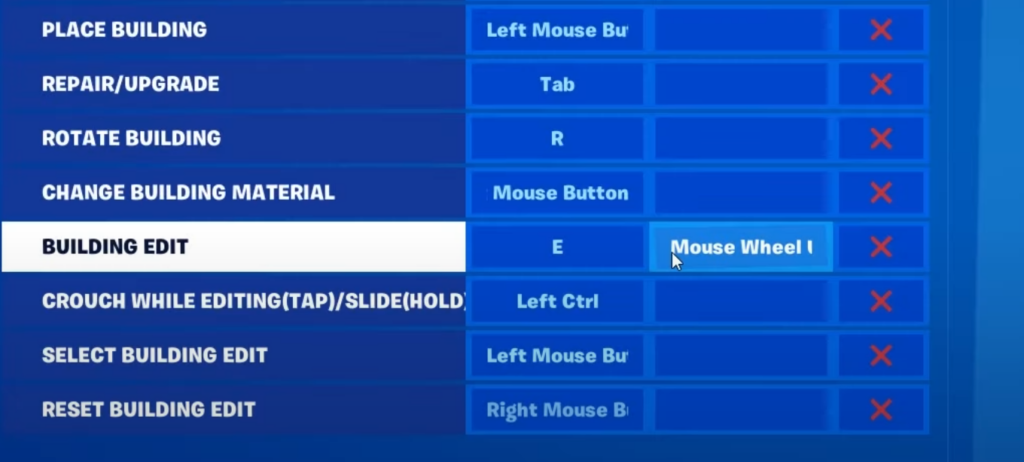 Fortnite Guia: Atalhos e Binds Mouse e Controle