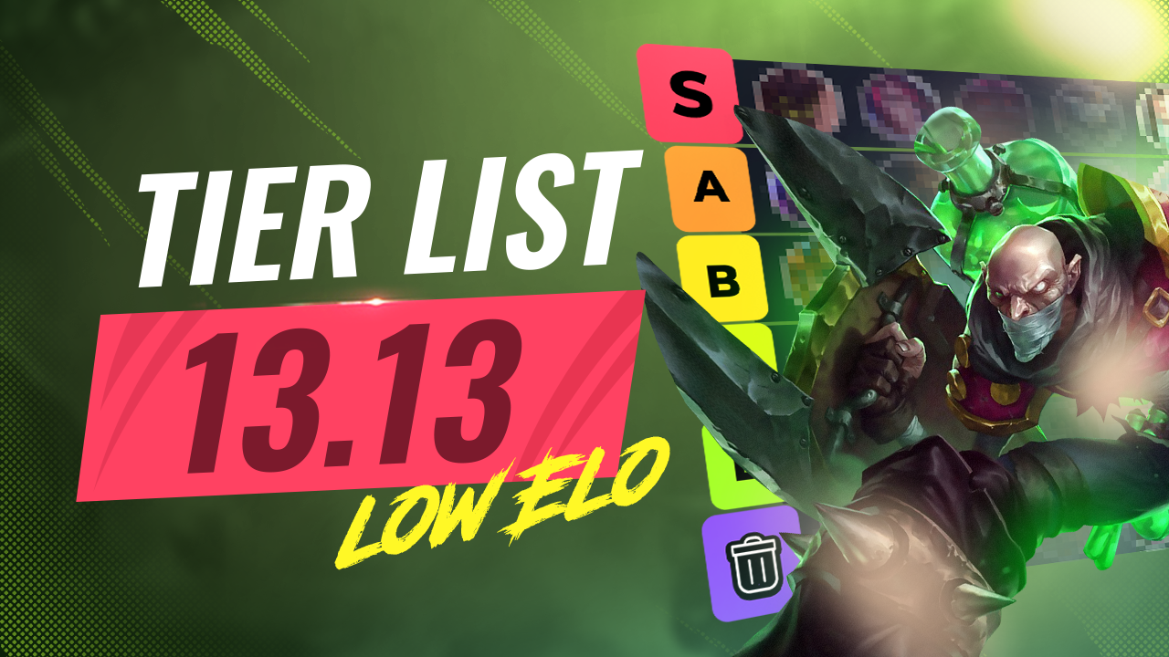 The High ELO Tier List for League Patch 13.13 - ProGuides